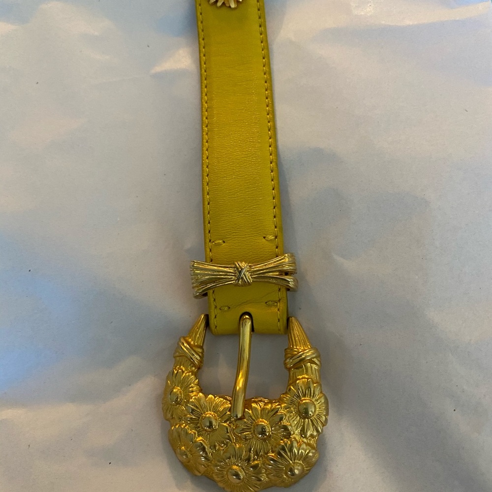 Italian leather Escada Belt